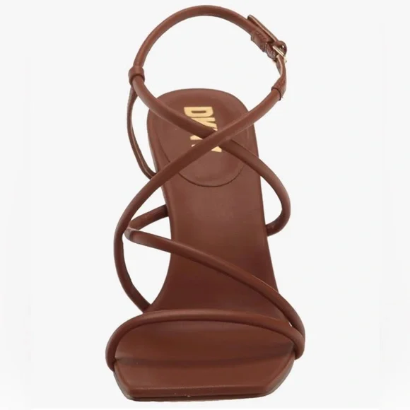 DKNY Strappy High Heel Sandals – Dk Cognac
Size 6 | New with Box - Picture 2 of 9